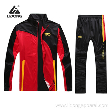 Custom Sports Men Training Jogging Jacket Plain Soccer